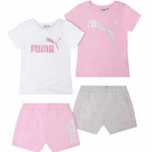 Puma kids 4 pcs short set size S 7/8